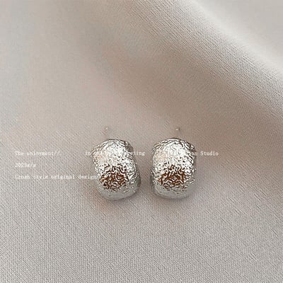 銀色簡約氣質系列耳環7入組10