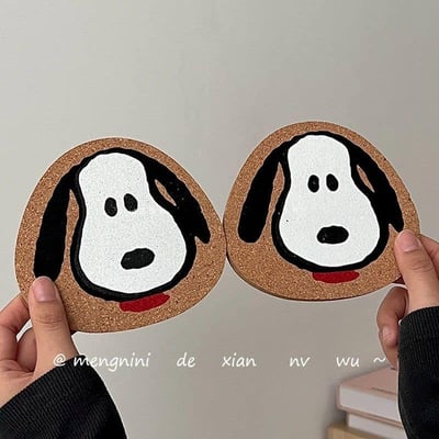 出口日本軟木防燙隔熱杯墊2入4