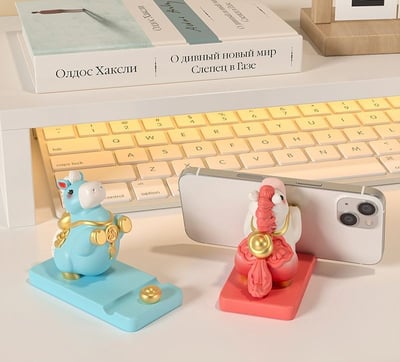 2026 馬年吉祥物 「馬上來財」手機支架擺件4