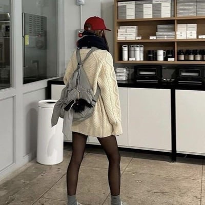 韓國設計師品牌系帶雙肩包5