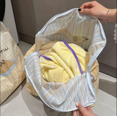 可愛加厚防變形手提洗衣網袋 4件入6