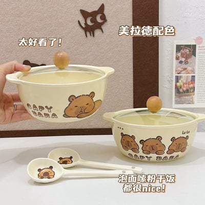 卡皮巴拉陶瓷泡麵碗2