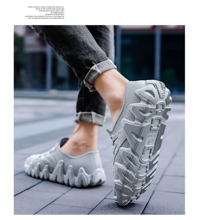 下雨天也能穿  男士個性時尚舒適雨鞋4