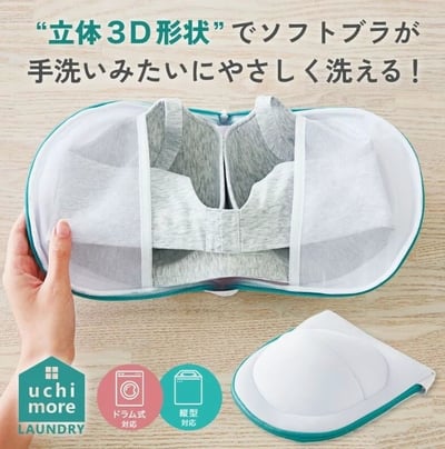 日本 Cogit 3D立體護型 內衣專用洗衣袋（1入/組）1