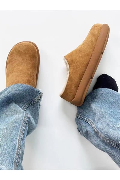 大頭平底勃肯風舒適男款穆勒鞋3