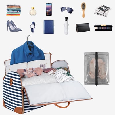 外銷歐美的新款折疊西裝衣物旅行袋11