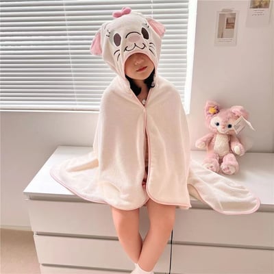 最強一波優惠    卡通浴巾斗篷10