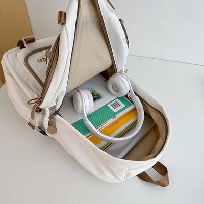 新款高顏值可愛雙肩書包 大容量減壓背包送同款萌系零錢包15