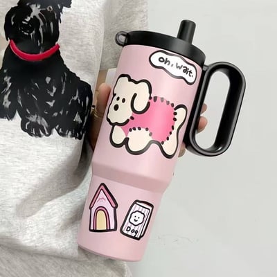 限時寵粉 超萌大容量冰霸杯 2入只要499元3