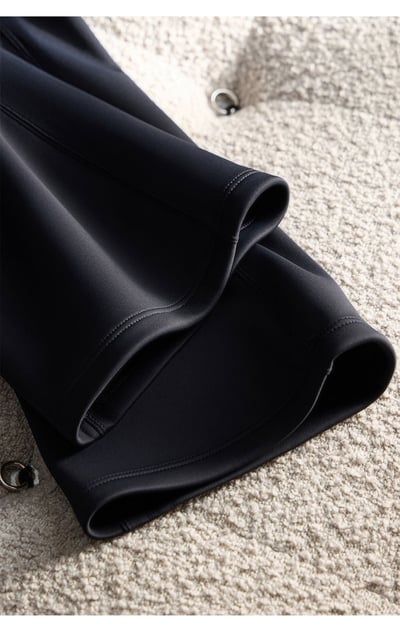 韓系雲朵感加絨喇叭褲9