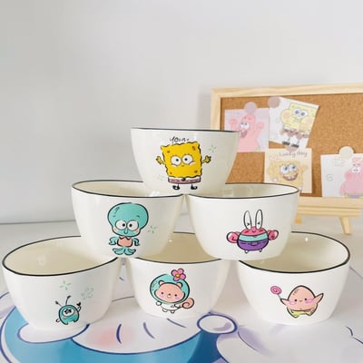 海綿寶寶系列陶瓷餐具飯碗1