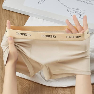 男款美拉德夏季薄款 涼感抗菌寬鬆舒適男生平角褲四角褲10