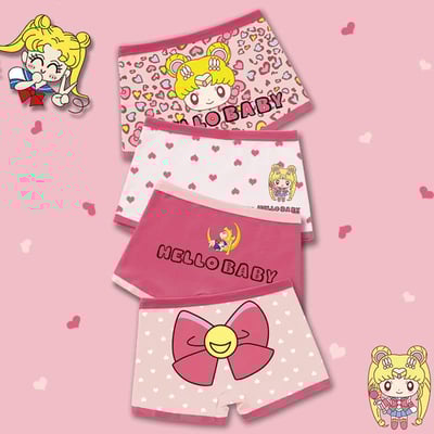 純棉女童多款四角平口褲 內褲3