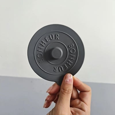 韓系Ins風 食品級矽膠杯蓋 萬用圓形防塵蓋  馬克杯茶杯通用 5入組5