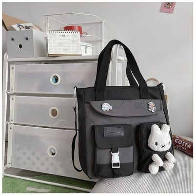 學生補習袋多功能手提帆布包7