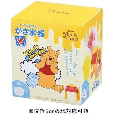 日本直送現貨 日本製小熊維尼刨冰機 米奇刨冰機   現貨免運4