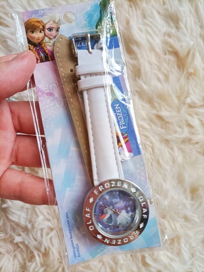 日本直送冰雪奇緣 迪士尼冰雪奇緣手錶奧拉夫手錶  現貨免運4