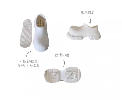 情侶舒適便利大頭鞋9