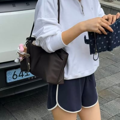 韓系尼龍法棍托特包3