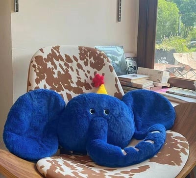 療癒感滿滿 INS風象寶寶靠墊靠枕3