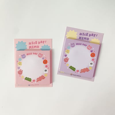 煎妮花NICE DAY MEMO（紫色 / 粉色）2