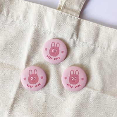 霧面徽章 | 兔仔子4