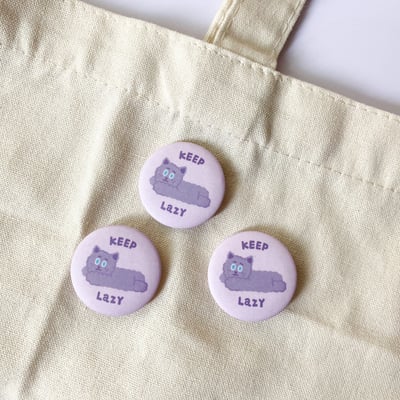 霧面徽章 | 紫色雪莉熊4