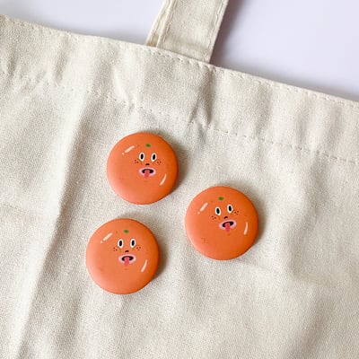 霧面徽章 | 小怪橘4