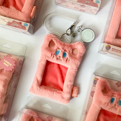 雪莉熊｜毛絨絨卡套（紫色/粉色/黑色）8