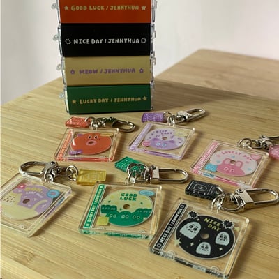 屬於你的這張專輯 壓克力吊飾（六款）3