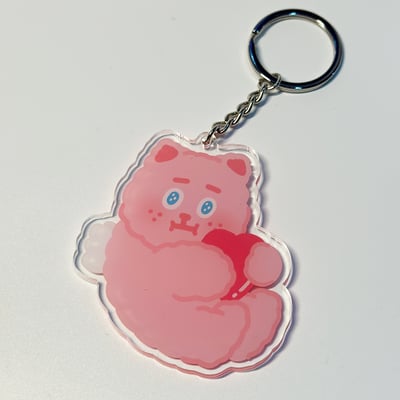 壓克力吊飾｜愛神雪莉熊（6色）3