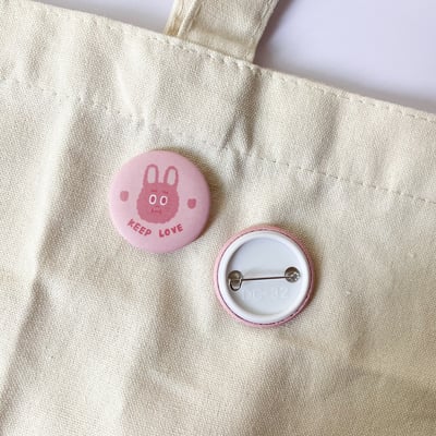 霧面徽章 | 兔仔子3