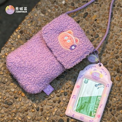 雪莉熊｜毛絨絨隨身小包（兩色）3