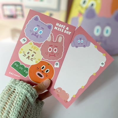 明信片｜煎妮花怪可愛宇宙（六款）3