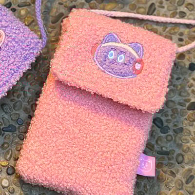 雪莉熊｜毛絨絨隨身小包（兩色）5