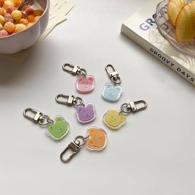 壓克力吊飾｜迷你雪莉熊2