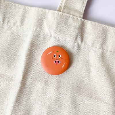 霧面徽章 | 小怪橘5