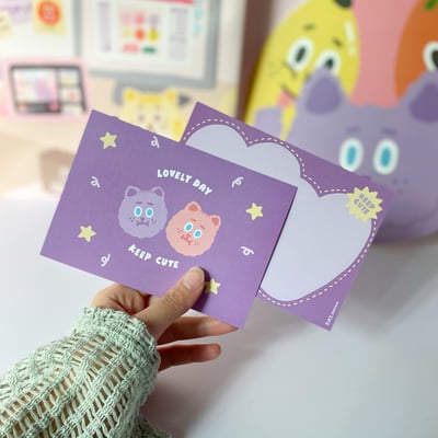 明信片｜煎妮花怪可愛宇宙（六款）8