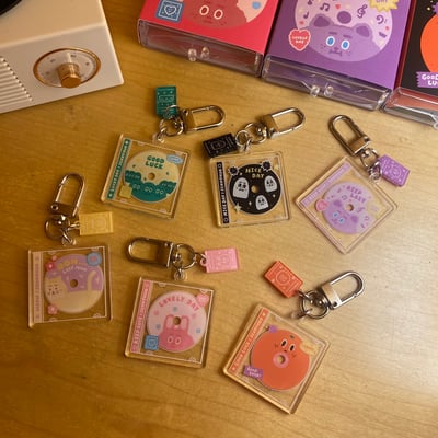 屬於你的這張專輯 壓克力吊飾（六款）2