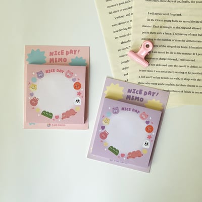 煎妮花NICE DAY MEMO（紫色 / 粉色）3