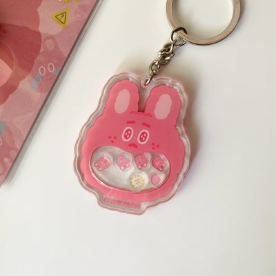 壓克力吊飾｜大嘴巴系列 搖搖樂鑰匙圈5