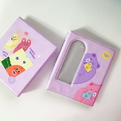 煎妮花拍貼收納本｜雪莉熊相機款1