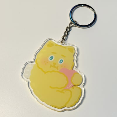 壓克力吊飾｜愛神雪莉熊（6色）5