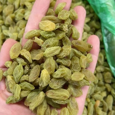 【太愛買嚴選】新彊大顆粒黑加侖葡萄乾 綠葡萄乾 500g 1+1組3