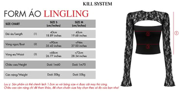KILLSYSTEM 蕾絲拼接上衣7