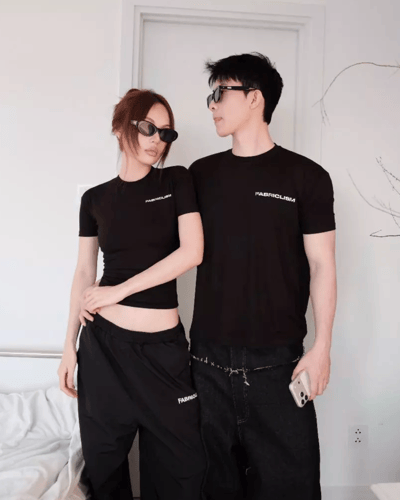 FABRICLISM LOGO字樣修身上衣2