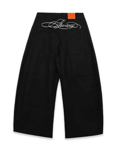 SWE 刺繡字樣牛仔褲12