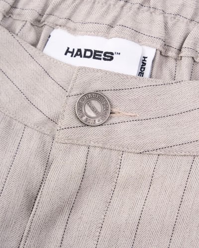 HADES BESTILO 細係條紋西裝寬褲13