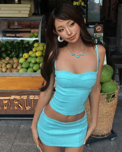 TWENTI Corset 鑲鑽馬甲式吊帶上衣2
