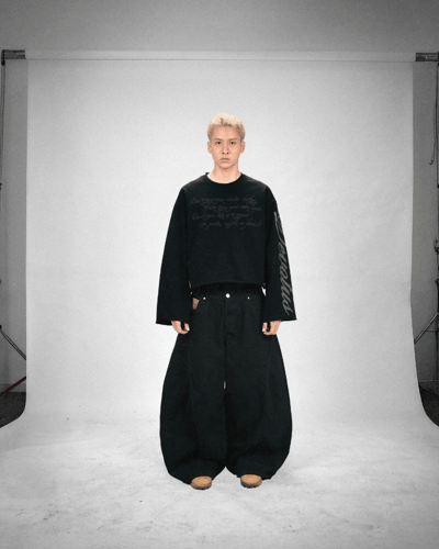DEVOTUS 皮質口袋牛仔長褲4